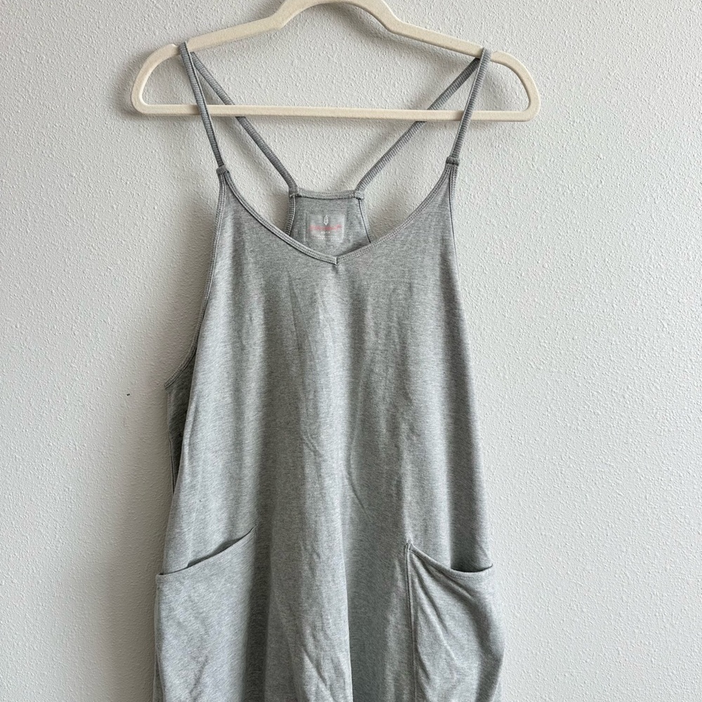 Like New Free People Gray Hotshot Onesie - Picture 6 of 10